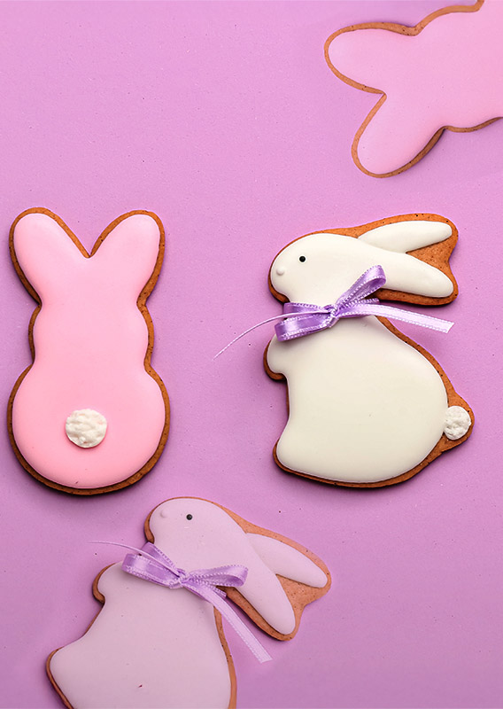 colored cookies